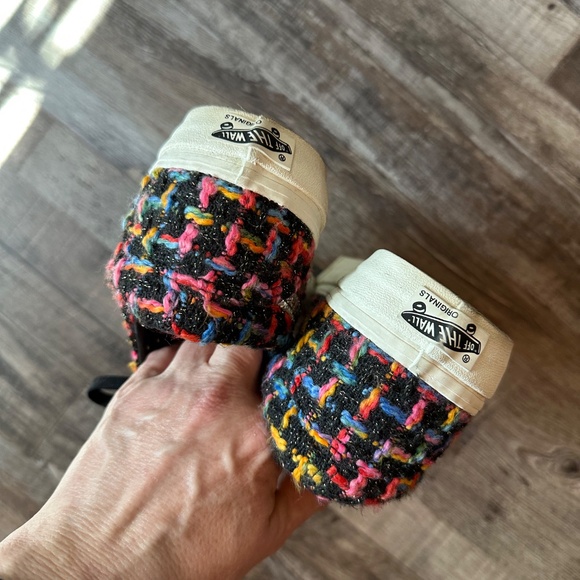 Barney's New York x Vans Tweed Low-Top Sneakers Limited Edition - Picture 6 of 9